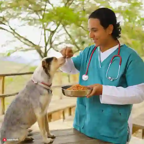 imagen de un veterinario